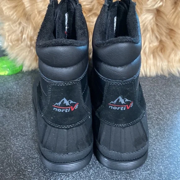 NORTIV 8 Insulated Waterproof Snow Boots Warm Outdoor for Cold Weather Size 12